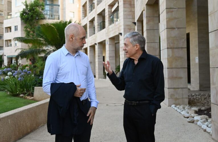 Rodríguez Larreta se reunió con los arquitectos políticos y económicos del plan israelí de los ‘80: “Israel nos demuestra que para bajar la inflación es necesario un plan apoyado por una gran coalición”