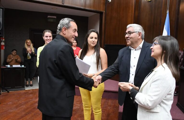 La Cámara de Diputados reconoció y homenajeó a distintas personalidades de San Luis