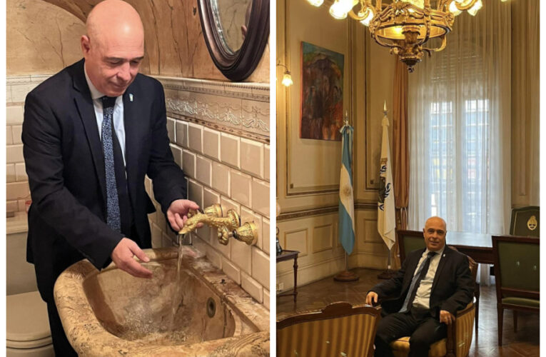 Abdala volvió a cuestionar la venta de la Casa de San Luis en Buenos Aires