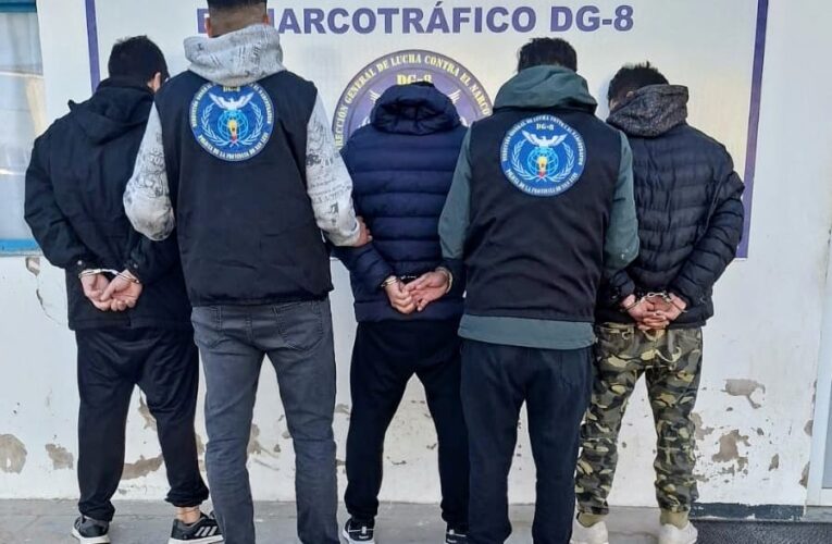 Enviaron a la cárcel a tres hombres que manejaban dos kioscos de drogas en Juana Koslay