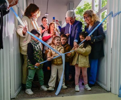 Inauguraron la remodelación de la guardia del Hospital Pediátrico San Luis
