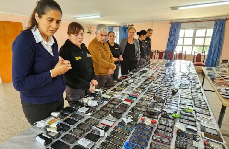Incautaron cerca de 650 celulares en el Complejo Penitenciario 1