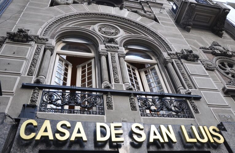 Avanza la venta del inmueble donde funciona la Casa de San Luis en Buenos Aires