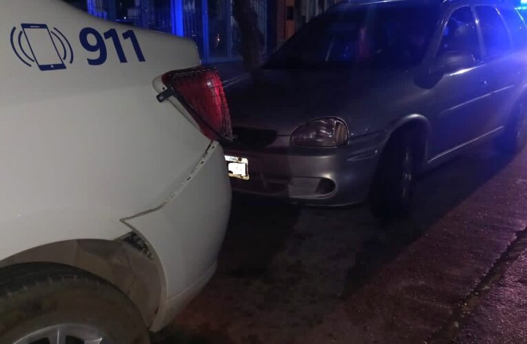 San Luis: Chocó a un patrullero y tenía 2.48 de alcohol en sangre
