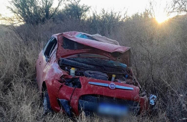 Una mujer murió en un accidente en la ruta nacional 20
