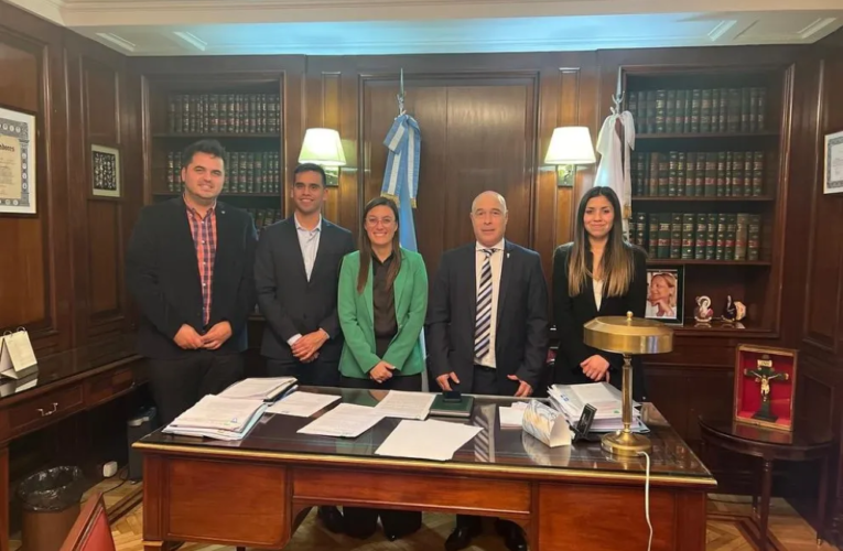 Los intendentes de Renca, Los Molles y Cortaderas se reunieron con Bartolmé Abdala
