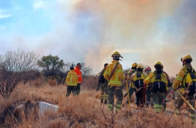 Según el Servicio Meteorológico Nacional, en San Luis hay alto riesgo de incendios