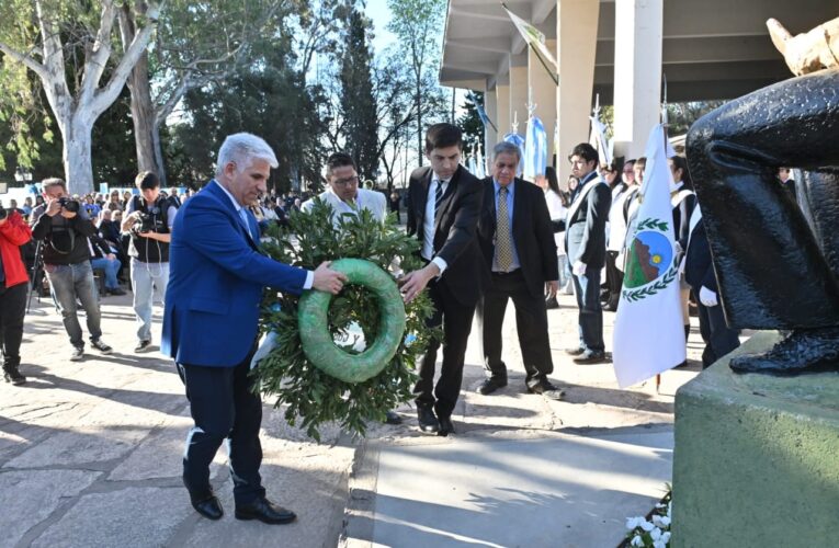 Conmemoraron el 136º aniversario del fallecimiento del ‘Padre del Aula’