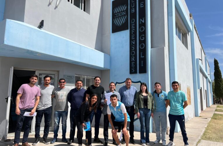 La Secretaría de Deportes recorrió el Departamento Belgrano