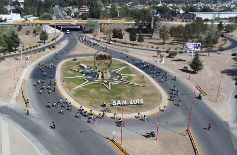 Bicicleteada por la Paz: un evento para toda la familia