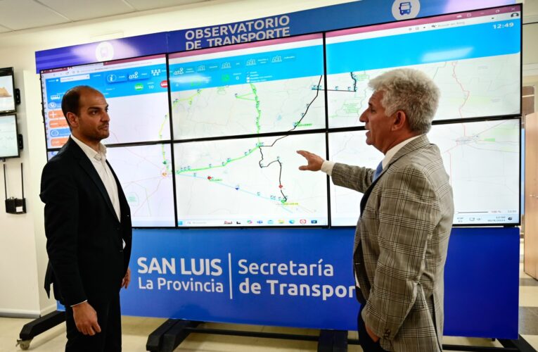Pusieron en marcha el Observatorio de Transporte y una aplicación para usuarios del interurbano