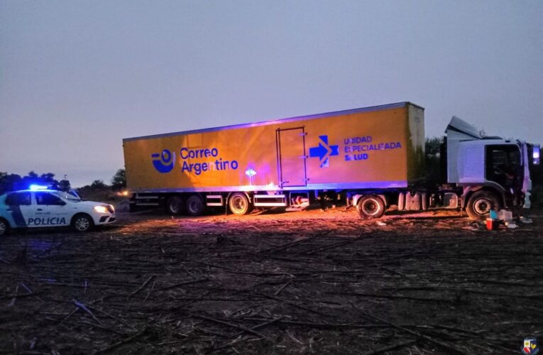Robaron un camión en la Autopista de las Serranías Puntanas