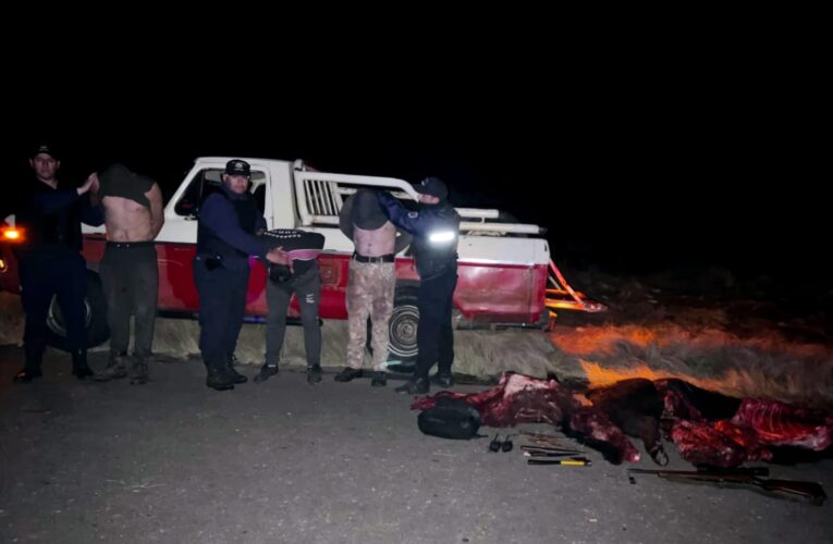 Unión: Detuvieron a tres hombres sospechados de abigeato