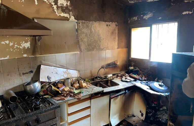 Un desperfecto en una heladera produjo un incendio en la cocina de una escuela rural
