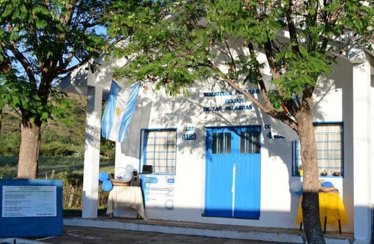 Villa de la Quebrada: Abrió oficialmente la biblioteca popular ‘Hogar de las Palabras’