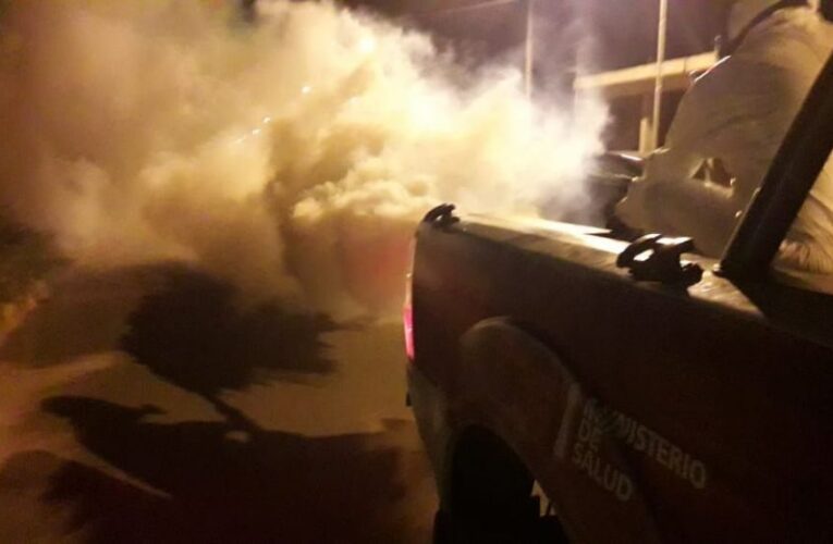 Fumigación en Merlo por un caso sospechoso de dengue