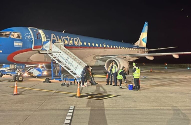 Aerolíneas Argentinas retoma este viernes sus vuelos a la capital sanluiseña