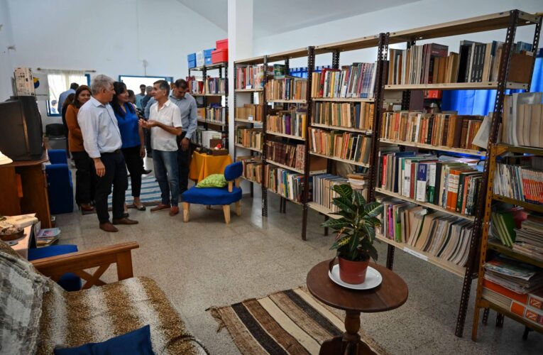 La Biblioteca Popular de Villa de la Quebrada inauguró su edificio tras el periodo de renovación