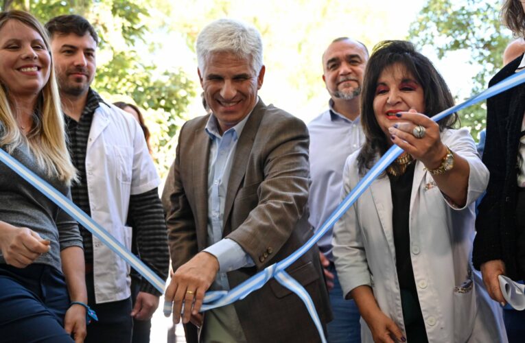 Villa Mercedes. El Gobernador Poggi inauguró obras claves en el Policlínico ‘Juan Domingo Perón’