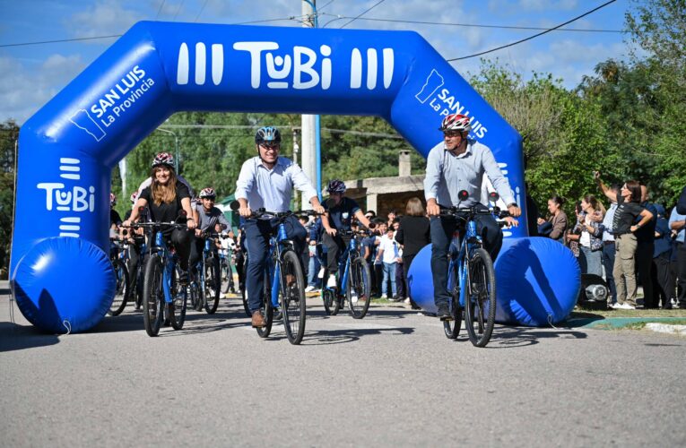 Estudiantes de Nogolí y de Villa de la Quebrada ya pueden recorrer las calles con las TuBi 2025