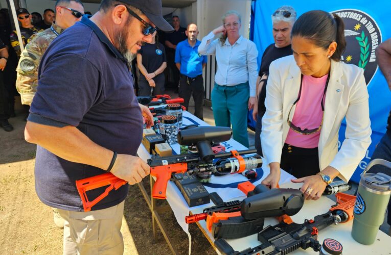 Capacitarán a las Fuerzas de Seguridad de San Luis en el uso de armas no letales