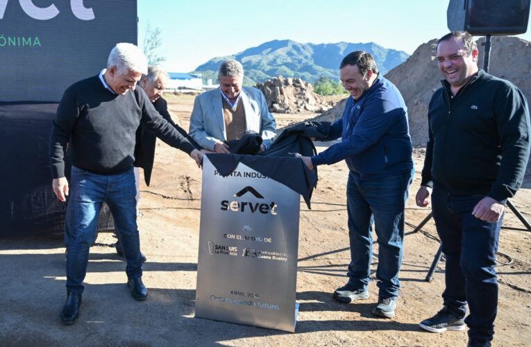 La nueva planta industrial de la firma Servet SA generará 70 puestos de trabajo