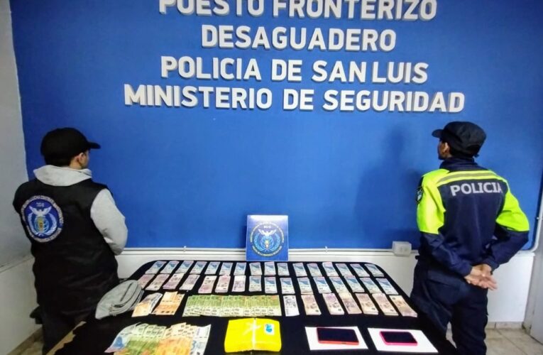 La policía incautó más de 52 millones de pesos en droga y detuvo a un hombre en San Luis