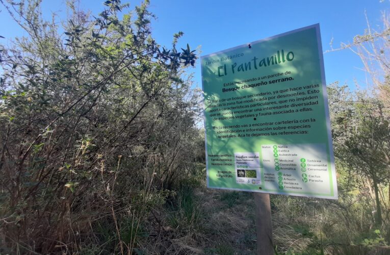 «El Pantanillo», un jardín botánico que crece con identidad en Villa de Merlo
