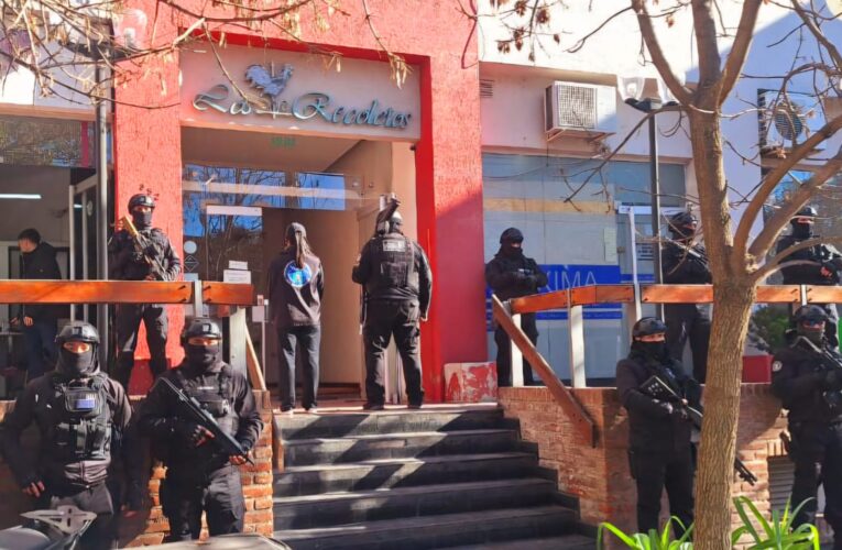 Operativo Red Narco en Villa Mercedes: Mas detenidos. Incautaron droga, varios millones de pesos, dólares, euros, tecnología, documentación y telefonía celular entre otros elementos