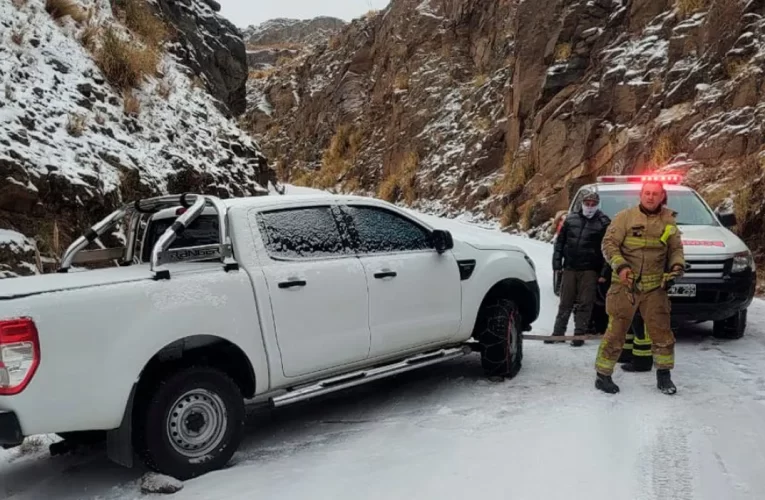 Rescate en la zona del filo serrano de Villa de Merlo