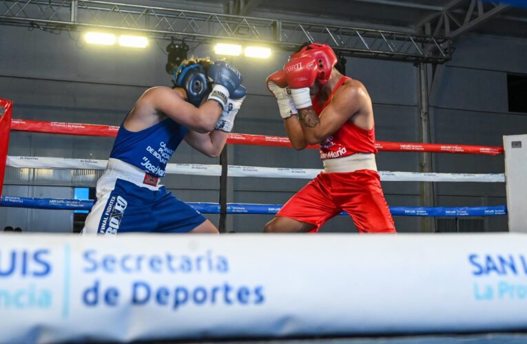 En Villa de la Quebrada, el boxeo sanluiseño rindió homenaje a ‘Locomotora’ Oliveras