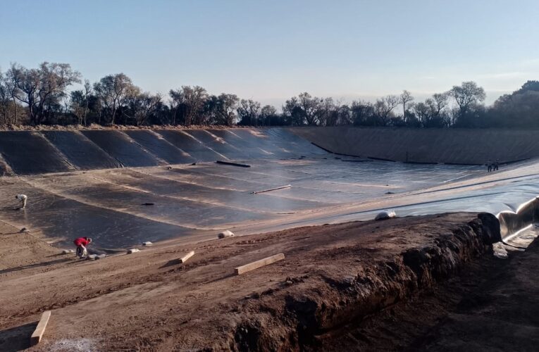 Merlo: la obra para mejorar la provisión de agua potable alcanzó un 85% de avance