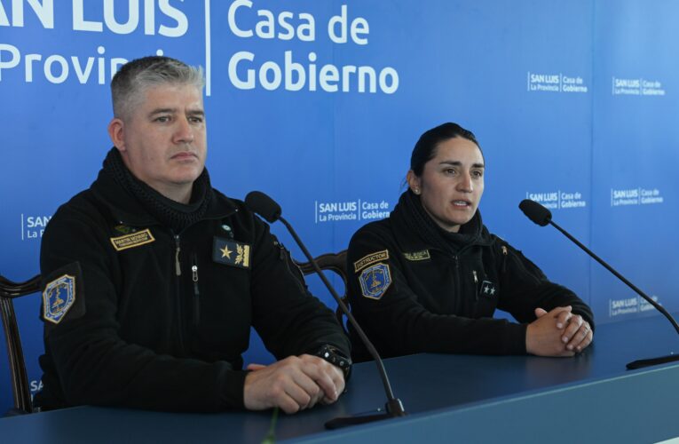 San Luis incorporó 30 instructores para el uso de las armas no letales Byrna