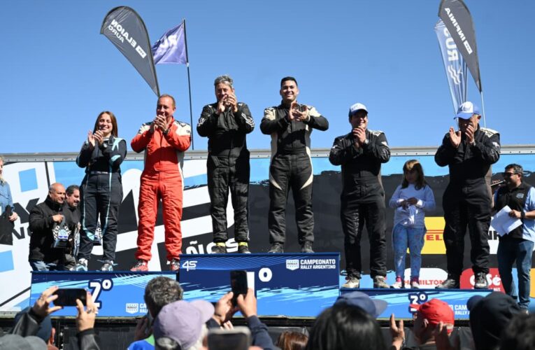 ‘Espy’ González se alzó con el podio del Rally Provincial y Pasten con el Nacional