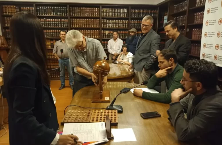 Elecciones en Potrero de los Funes: Se realizó el sorteo de ubicación de las listas en la boleta única papel