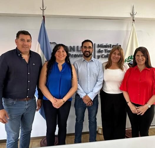Rosa Calderón y Ramón Funes avanzan junto al Ministerio de Turismo en el fortalecimiento del corredor Nogolí–Villa de la Quebrada