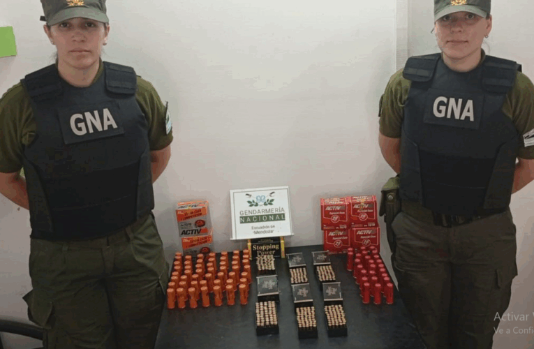 Secuestraron armas y municiones en controles realizados en Córdoba, San Luis y Mendoza