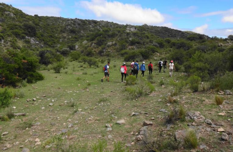 Inauguran el “Sendero de la Fe”, una nueva ruta de trekking que une Nogolí con Villa de la Quebrada