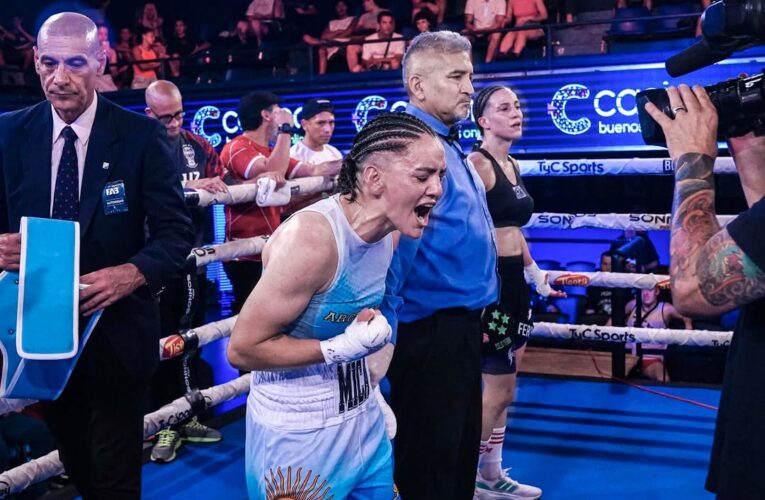 Micaela ‘La Princesita’ Luján se coronó campeona argentina en Buenos Aires