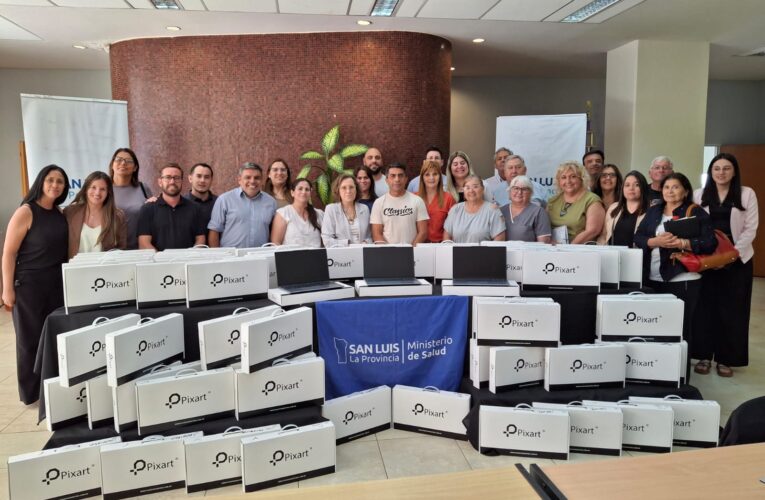 Entregaron otras 65 computadoras en centros de salud del norte y oeste provincial