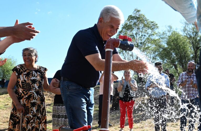 Las familias del paraje Buen Orden recuperaron el acceso al agua