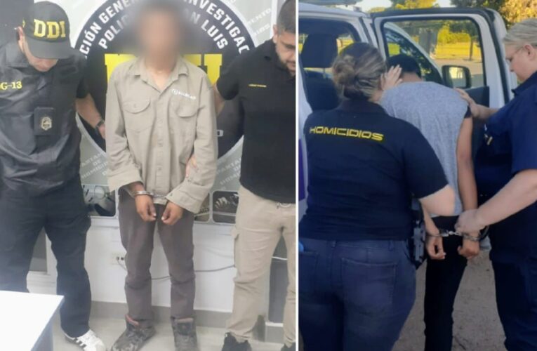 Trasladaron a San Luis a dos personas implicadas en un doble homicidio en Villa Mercedes