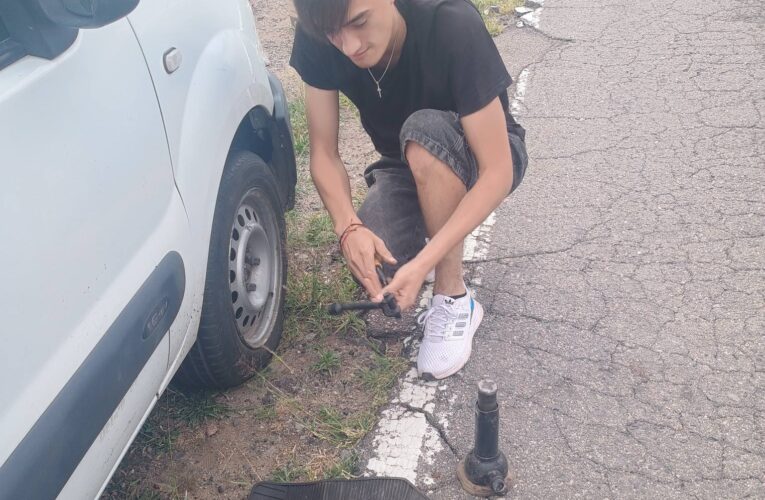 Destacaron la solidaridad de un joven sanluiseño en la ruta: ayudó a viajeros varados y no aceptó recompensa