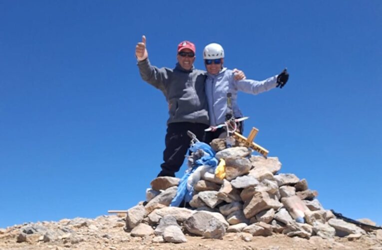 Dos sanluiseños hicieron cumbre en el Domuyo, el ‘techo de la Patagonia’
