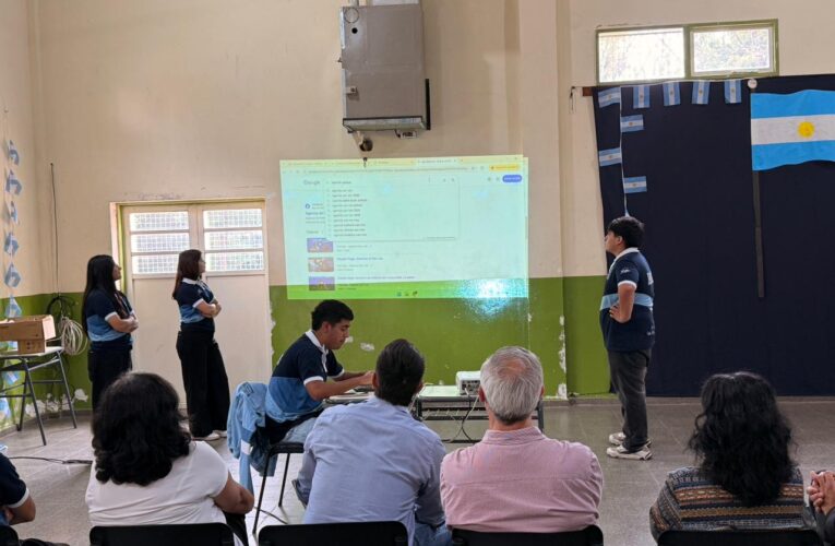 La Escuela N°267 de Potrero de los Funes lanzó su página web turística