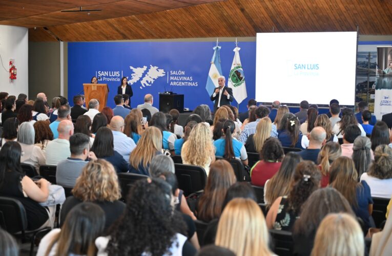 El Gobierno de San Luis lanzó la diplomatura en Inteligencia Artificial para docentes y directivos escolares