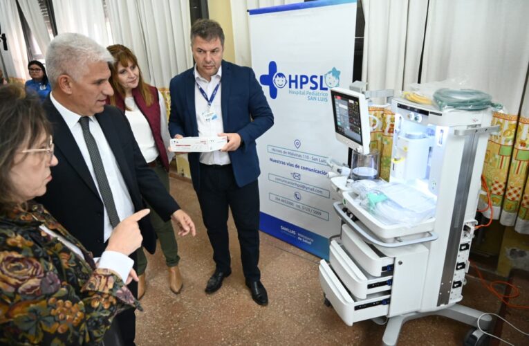 El Gobierno invirtió más de $270 millones en equipamiento para el Hospital Pediátrico