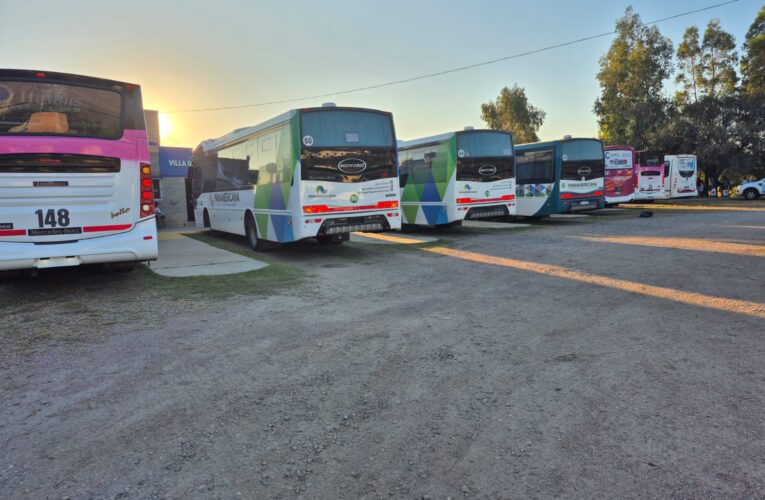 Informaron el operativo de transporte para las festividades de Villa de la Quebrada y Renca