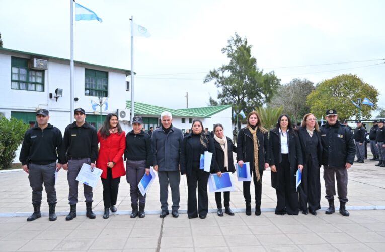 En el aniversario del Servicio Penitenciario, Poggi anunció más inversión, educación y equipamiento