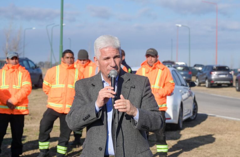 Villa Mercedes: La Provincia renovará la rotonda de la ruta nacional N°8 con una inversión de $720 millones